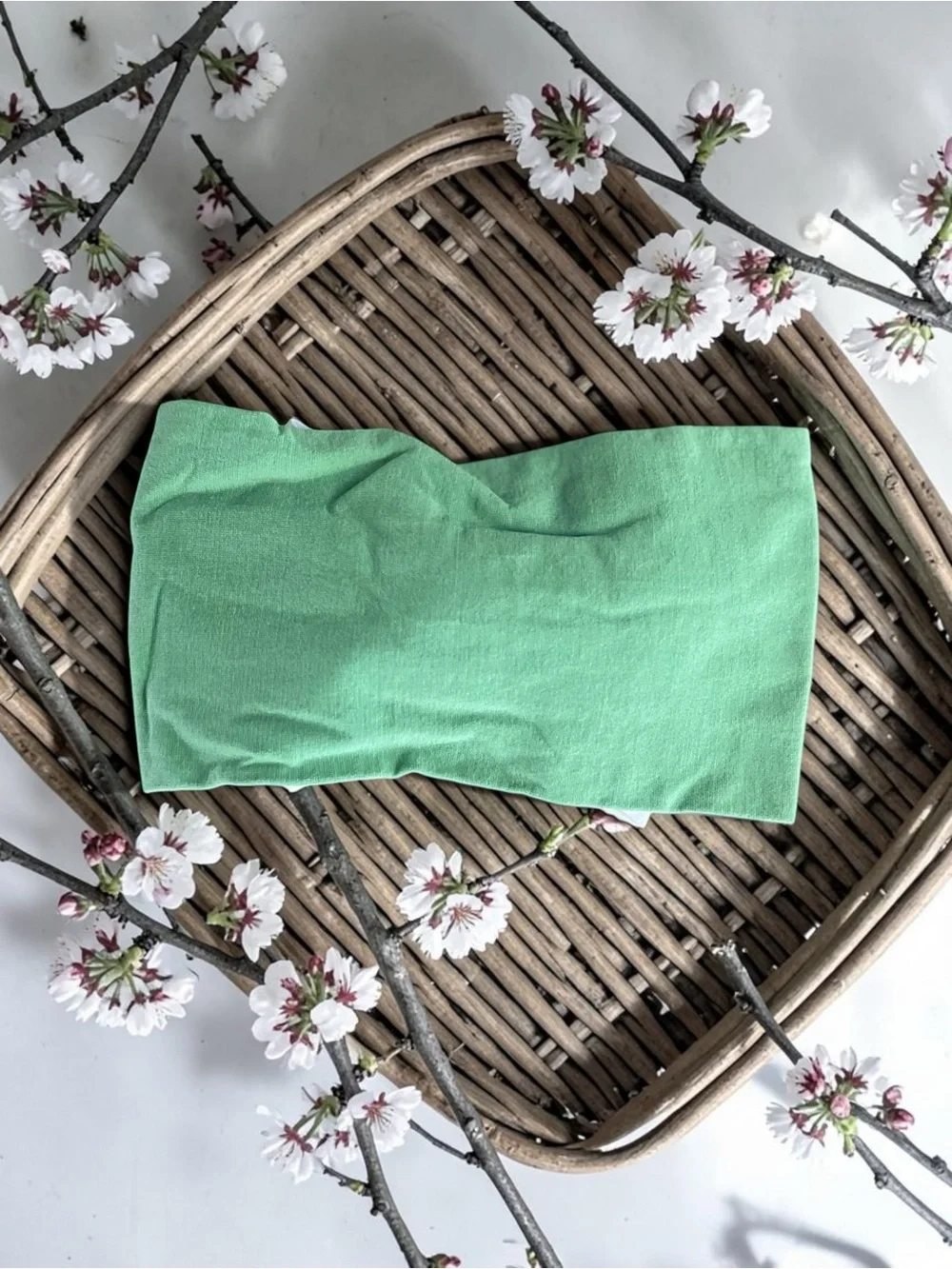 Baby & Toddler Oversized Cactus Bow Desert Blooms & Cacti Headband – Sage Green